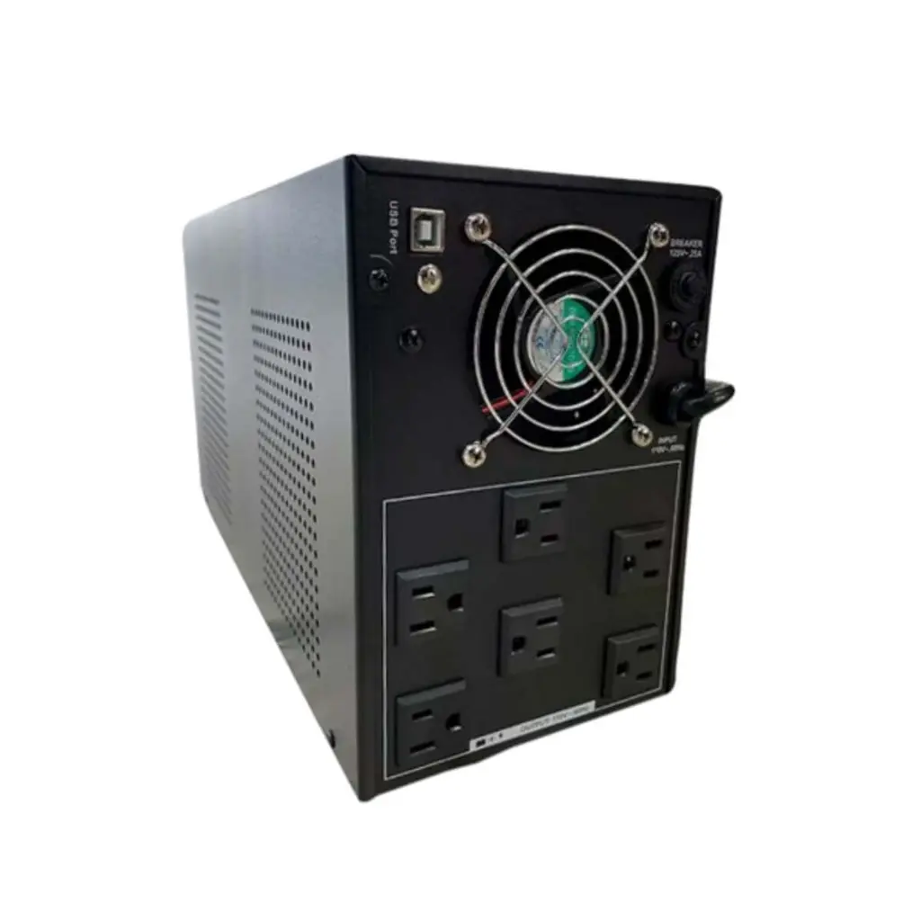 UPS Interactivo 2000 VA : 1200 W con AVR y Pantalla LCD .webp
