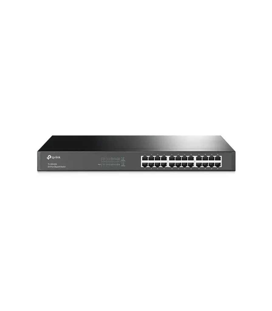 SWITCH 24 PUERTOS 10/100/1000 PARA MONTAR EN RACK 19 