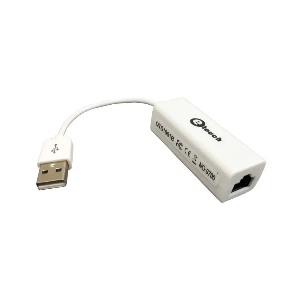 Adaptador USB a Ethernet RJ45 - Blanco 