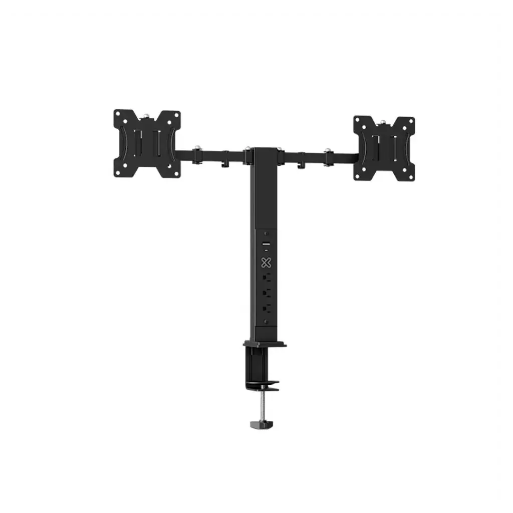 Soporte Dual Para Monitor Klip Xtreme KMM-510 13-32 Pulgadas USB Power 