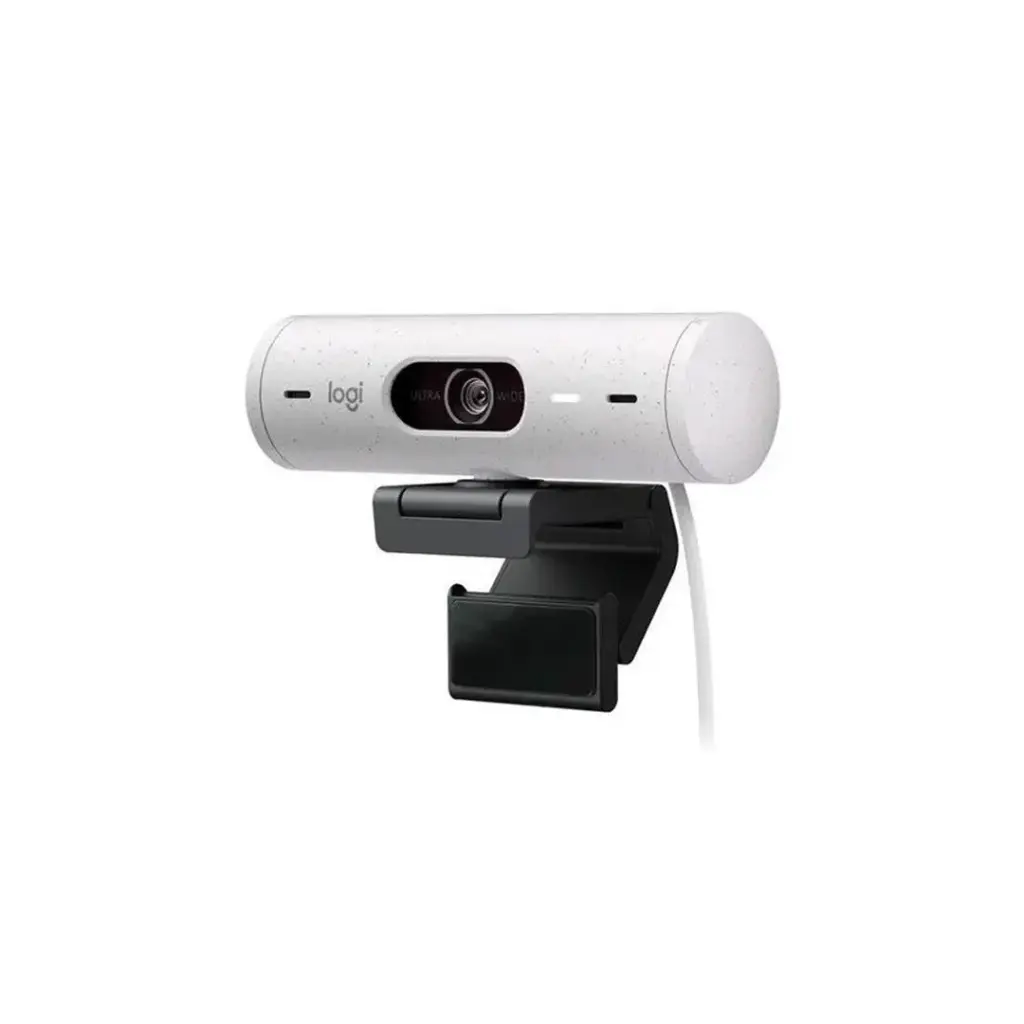 Camara Logitech BRIO 500 White 