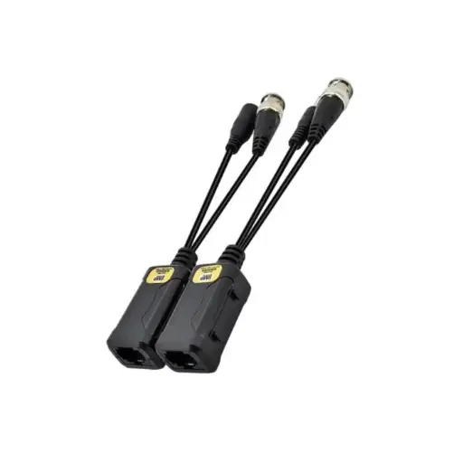 Pareja Video Balun RJ45 - Resolución Máxima 8MPX 