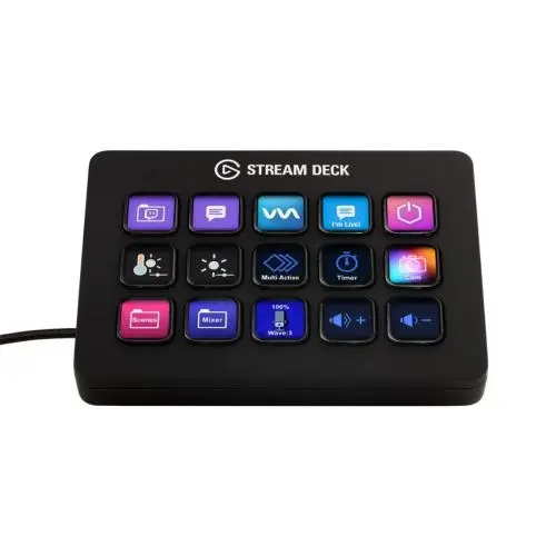 Stream Deck Elgato MK2 Negro 