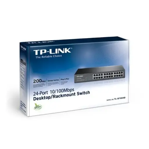 Switch Tplink - 24 Puertos / 10/100 Mbps