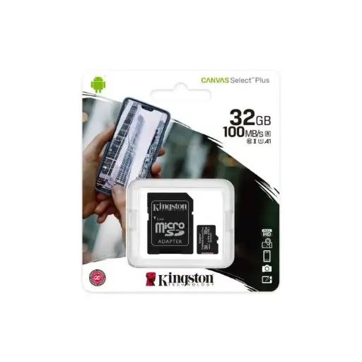 Tarjeta MicroSD de 32GB Canvas Select Plus Clase 10 
